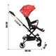 thumbnail image 4 of Carriola para Bebé de Viaje The Baby Shop  con Asiento Giratorio 360, Plegable, Reclinable Rojo, 4 of 7