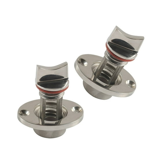 Boat Drain , Boat Vent Connector Fitting For Boats Parts, High Polished 316 Stainless Steel Bilge Drain ,Compact Safe Design