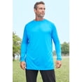 thumbnail image 2 of KingSize Men's Big & Tall No Sweat Long-Sleeve Crewneck Tee, 2 of 2