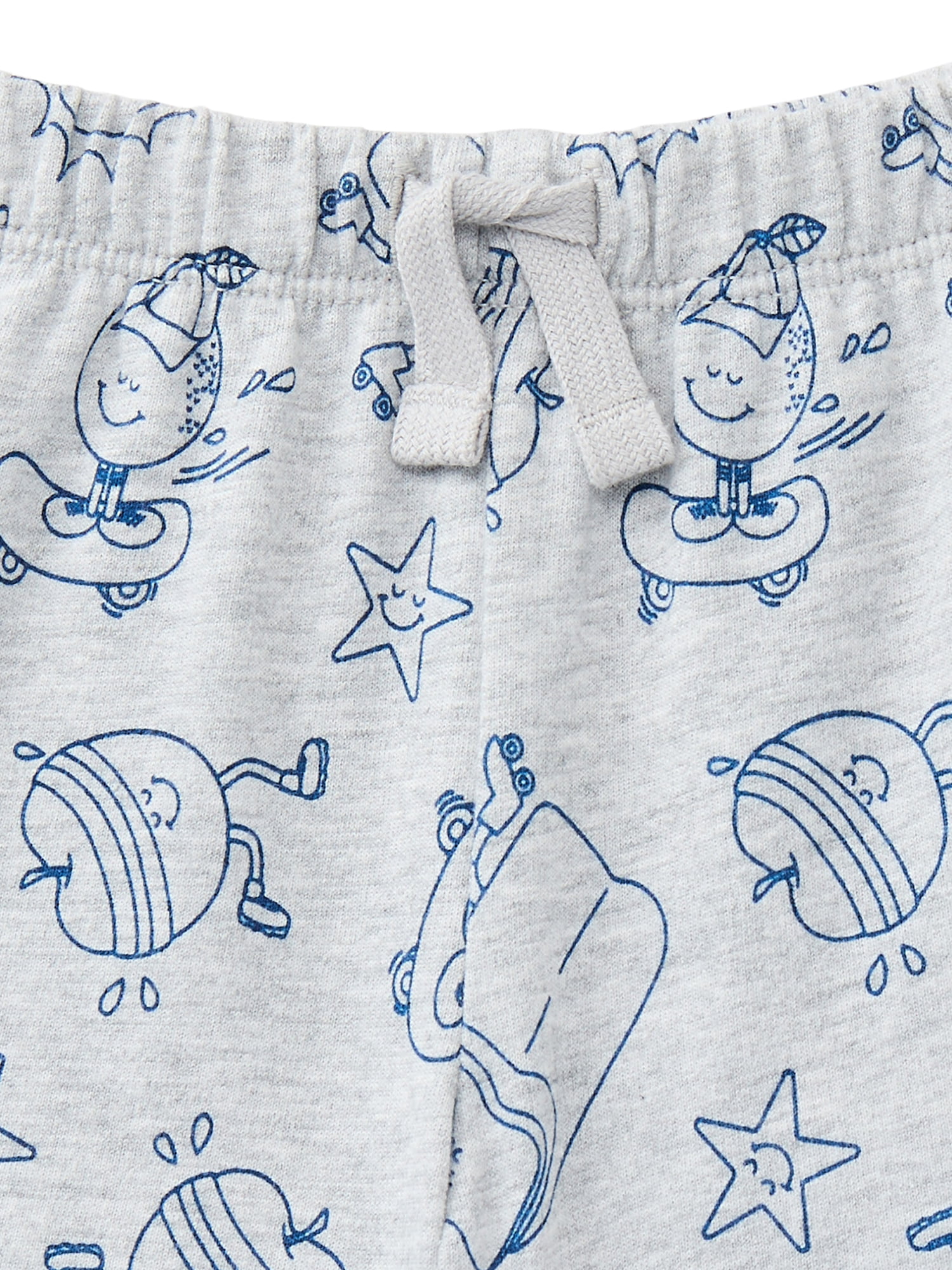 Wonder Nation Baby Boy French Terry Drawstring Shorts, Sizes 0-24 Months