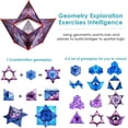 thumbnail image 4 of Magic Cube, Magic Puzzle Cube, Transforming, Magic Star, 3D Puzzle Magic Cubes, Speed Cube, Infinity Cube, Puzzle Magic Cube, para niños adultos, alivia el estrés y la ansiedad (púrpura) JFHHH pequeña, 4 of 5