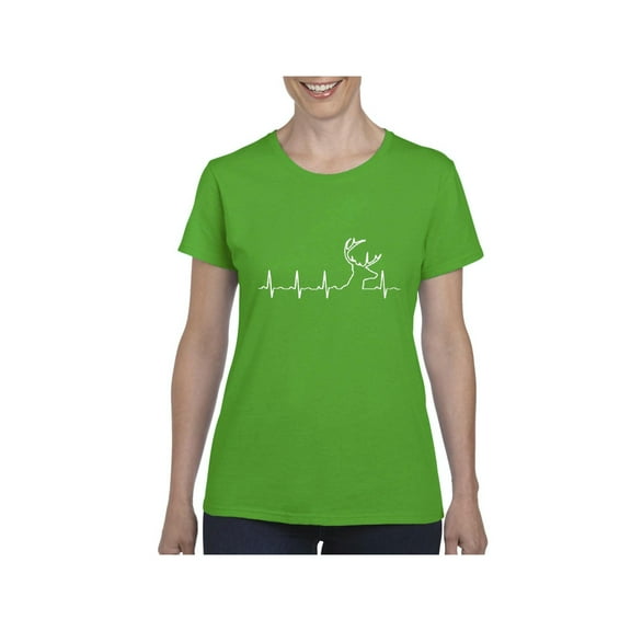 Normal is Boring - Women's T-Shirt Short Sleeve, up to Women Size 3XL - Heartbeat Hunting