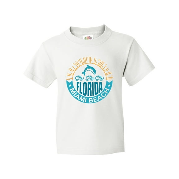Inktastic Miami Beach Florida Travel Trip Youth T-Shirt
