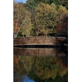 thumbnail image 2 of Putman, Tammy 11x14 Gold Ornate Wood Framed with Double Matting Museum Art Print Titled - Bridge in Fall I, 2 of 4