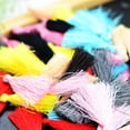 thumbnail image 2 of 50 Unids Sedosas Bors Colgantes para Pendientes Lvero Teléfono Correas Proyectos de Bricoje, Color Mezcdo BLESIY Borla, 2 of 8