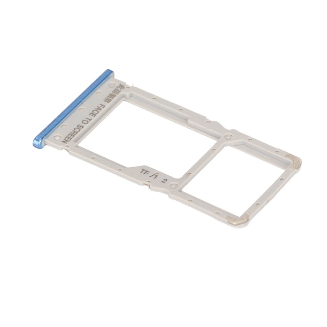 Storage Card Slot Tray, SIM Card Tray Practical Sturdy Well Fitted With Card Pin For Smartphone Repairing Black,Blue