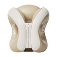 thumbnail image 2 of Almohada de viaje para el cuello, accesorio portátil multifuncional, esencial para viajar, ergonómica Blanco S, 2 of 9