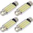 thumbnail image 1 of 4 bombillas LED C5W antierror blancas de 41 mm, 3014, 30 SMD, luz LED interior para coche, 211-2 578 CC, 12 V, 6000 K, 1 of 5