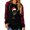 Red, variant on Tbopshirt Womens Hoodless Sweatshirts,Plus Size Essential Crewneck Sweatshirts Long Sleeve Plaid Christmas Print Splicing Round Neck Pullover T-Shirt Tops