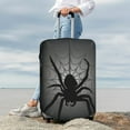 thumbnail image 3 of Lsque Black Spiders Printed Luggage Cover, Travel Luggage Protector,Scratch and Dirt Resistant, Fits 18-32 Inch Luggage - Large, 3 of 9