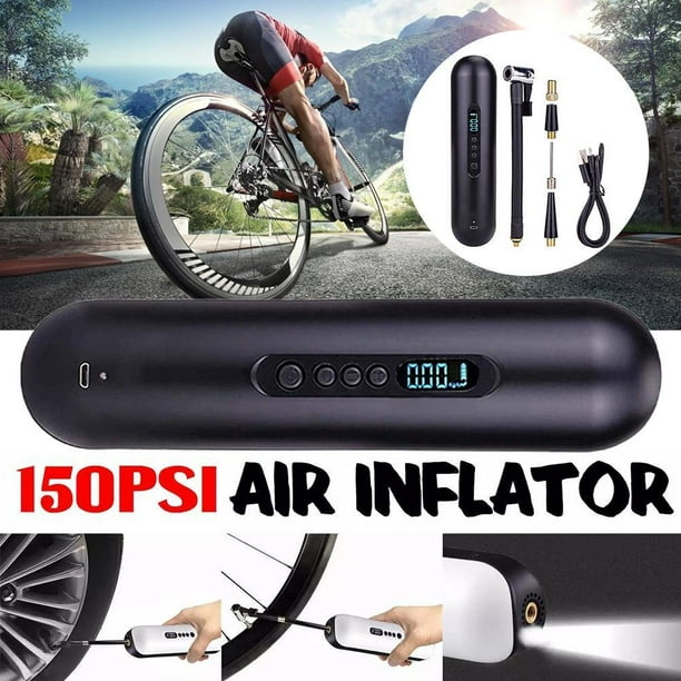 Portable Air Compressor Pump Rechargeable Tire Inflator with Emergency