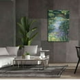 thumbnail image 6 of Epic Graffiti 'Garden Pond I' by Carol Rowan, Giclee Canvas Wall Art, 40"x60", 6 of 8