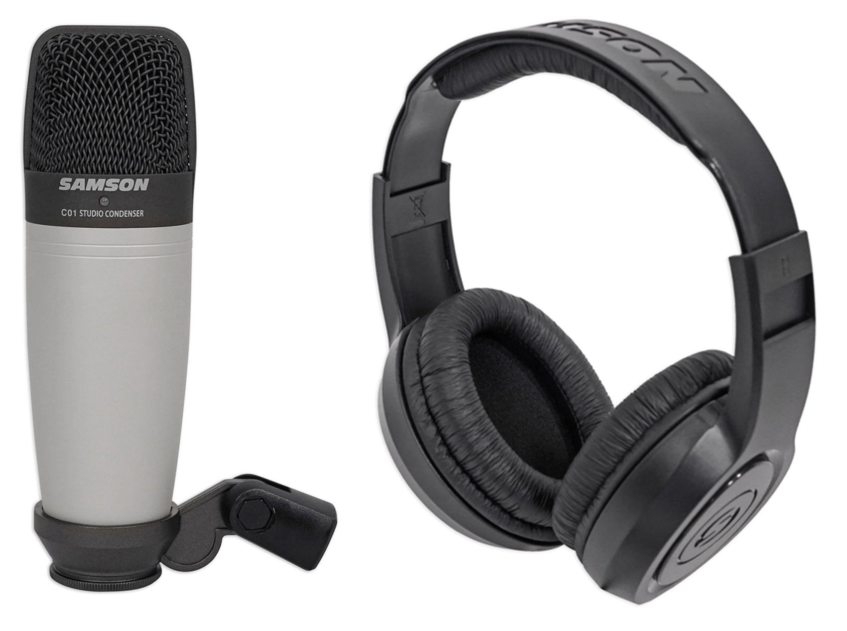 Samson C01 Studio Condenser Recording Microphone Mic w/ Large diaphragm 