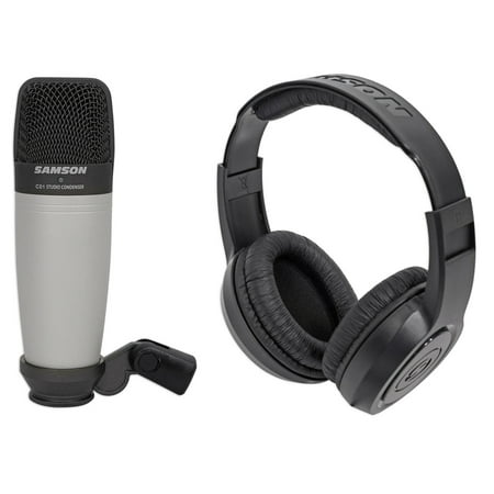 Samson C01 Studio Condenser Recording Microphone Mic+Monitoring
