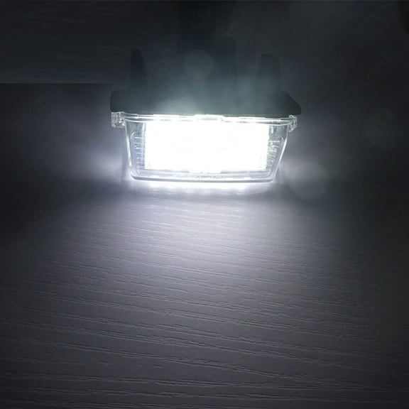 Furulu 2x License Plate Light 81270-0D120 for Toyota Yaris Camry Corolla Ractis Verso