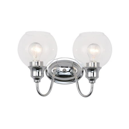 

Maxim 1112CLPC Ballord 2-Light Bath Vanity Wall Light Polished Chrome