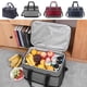 thumbnail image 3 of Naiovety Bolsa térmica de tela Oxford para alimentos, bolsas de almuerzo impermeables a prueba de fugas de gran capacidad, bolso de mano de Kits de desorden para acampar Negro, 3 of 6