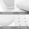 Bath Mat for Bathroom, Bathroom Mats Rugs No Slip Base, Washable Cover Floor Rug Carpets Floor