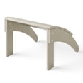 thumbnail image 6 of WestinTrends Malibu Outdoor Adirondack Style Ottoman, Sand, 6 of 14
