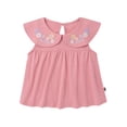 thumbnail image 2 of Modern Moments by Gerber Toddler Girl Peter Pan Collar Outfit Set, 2-Piece, Sizes 12 Months - 5T, 2 of 14