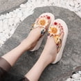thumbnail image 6 of jiaxiM Cute Flip Flops for Women Wedge Thong Sandals for Women Flexible House Slippers Non- Beach Sandals Rubber Sole House Shoes for Women, 6 of 6