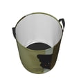 thumbnail image 3 of XMXT Collapsible Laundry Basket, Mysterious Cat Drawing Waterproof Laundry Hamper, 40L Brown, 3 of 8