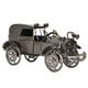 thumbnail image 1 of BRIGHTFUFU Modelo de coche antiguo de hierro, modelo clásico de coche de juguete para decoración de mesa (gris plateado), 1 of 7