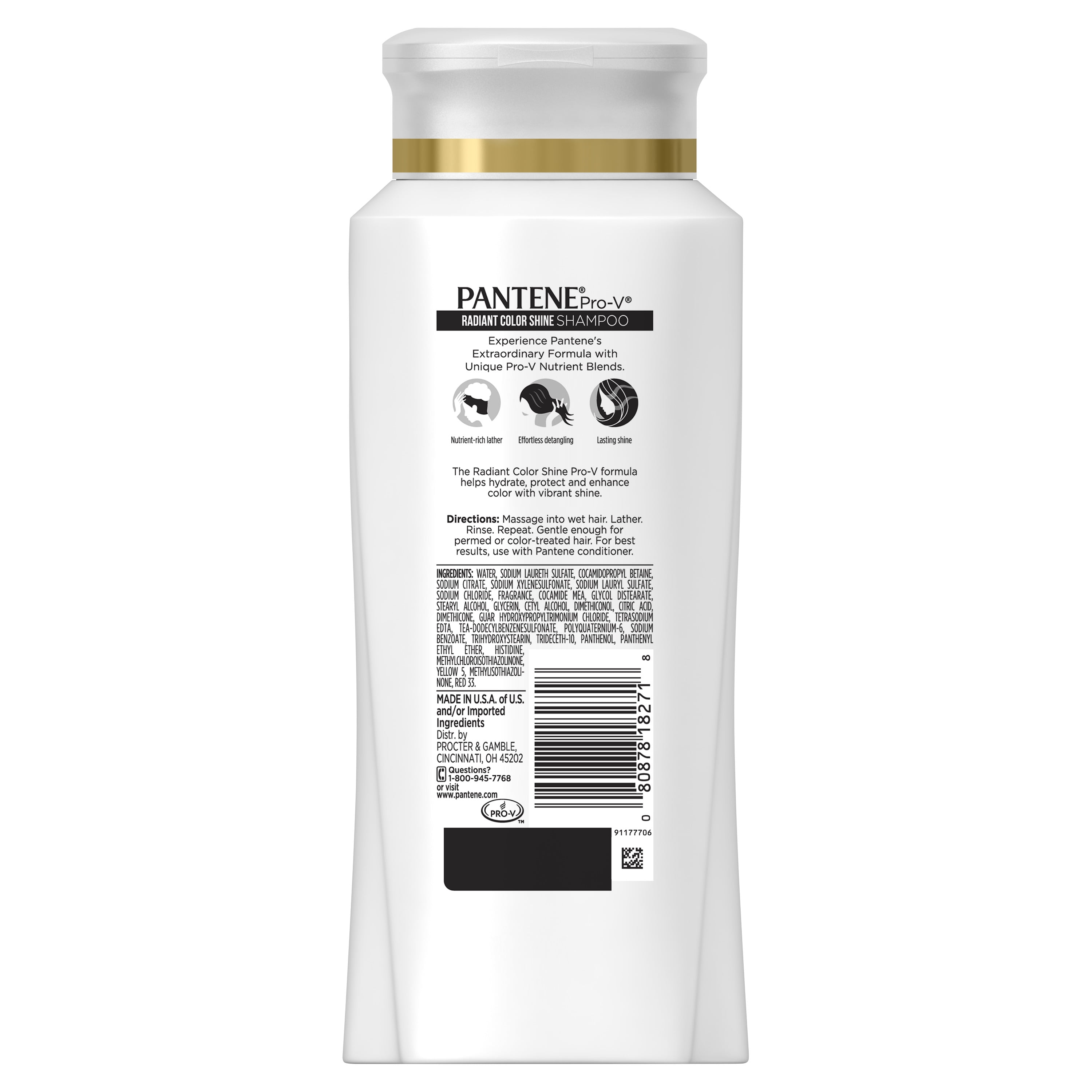 Pantene Pro-V Radiant Color Shine Shampoo, 20.1 fl oz