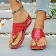 thumbnail image 5 of Wensltd Women's Wedge Sandals Casual Outdoor Wear Comfortable Stylish Design Lightweight Chunky Sole Sandals for Summer, 5 of 9