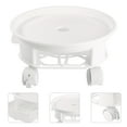 thumbnail image 6 of WHAMVOX  Universal Wheel Tray Outdoor Plant Stands for Patio Plants White, 6 of 8
