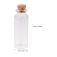thumbnail image 5 of HEALEEP 18 Pcs Mini Spell Jars Clear High White Glass Gift for Friends, 5 of 5