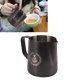 thumbnail image 4 of Taza Para Vaporizador Taza Para Espumar Accesorios Para Máquinas De Café Jarra Para Espumar Leche Jarra De Acero Inoxidable 350ml Taza De Vapor Con Escala Para Hacer Café Mate ANGGREK EH3118, 4 of 8