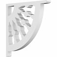 thumbnail image 2 of Ekena Millwork BKTP01X06X06CW Support de Roue de Wagon Classique - 0,62 x 6 x 6 Po., 2 of 4