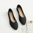 thumbnail image 6 of Ataiwee Women's Wide Width Flat Shoes, Plus Size Casual Pointy Toe Slip on Wide Ballet Shoes., 6 of 8