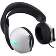 thumbnail image 4 of Audifonos Gamer de Diadema ALIENWARE Microfono retractil Dolby Atmos 40KHz RGB USB + Adaptador 3,5 mm Blanco AW520H, 4 of 6