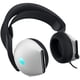 thumbnail image 4 of Audifonos Gamer de Diadema ALIENWARE Microfono retractil Dolby Atmos 40KHz RGB USB + Adaptador 3,5 mm Blanco AW520H, 4 of 6