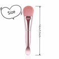 thumbnail image 2 of 3 x weiche Kopf-Silikonmaske, Einstellstab,weiche Faser,Gesichts-Maske Applikator,Doppelkopf-Design Bürste Beauty-Werkzeug, 2 of 5
