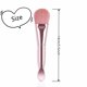 thumbnail image 2 of 3 x weiche Kopf-Silikonmaske, Einstellstab,weiche Faser,Gesichts-Maske Applikator,Doppelkopf-Design Bürste Beauty-Werkzeug, 2 of 5