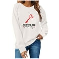 thumbnail image 3 of guisaled Funny Couples Valentines Sweatshirts for Women Men Funny Graphic Couple Matching Outfits Valentines Day s, 3 of 5
