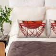 thumbnail image 3 of Disketp Basketball Shot Satin Pillowcase for Hair and Skin - Satin Pillow Cases Standard Size 20x30 inches with Zipper,Gifts for Women Men (without pillow core), 3 of 6