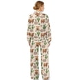 thumbnail image 2 of Uorisanigo Highland Cow Cactus Women's 2 PCS Outfits Casual Mock Neck Sweatshirt and Wide Leg Pants Tracksuit Sets Oversized Drawstring Pullover Hoodies and Sports Pants Matching Set for Teen Girls, 2 of 8