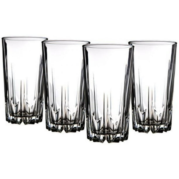 Home Essentials Premier set of 4 15 oz glasses - Walmart.com - Walmart.com