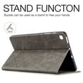 thumbnail image 3 of Dteck Case for Samsung Galaxy Tab S6 Lite 10.4" SM-P610 (2020 Released), Luxury Leather Rhombus Patterned Wallet Card Holder Cover Folio Protective Kickstand Cover,Gray, 3 of 5