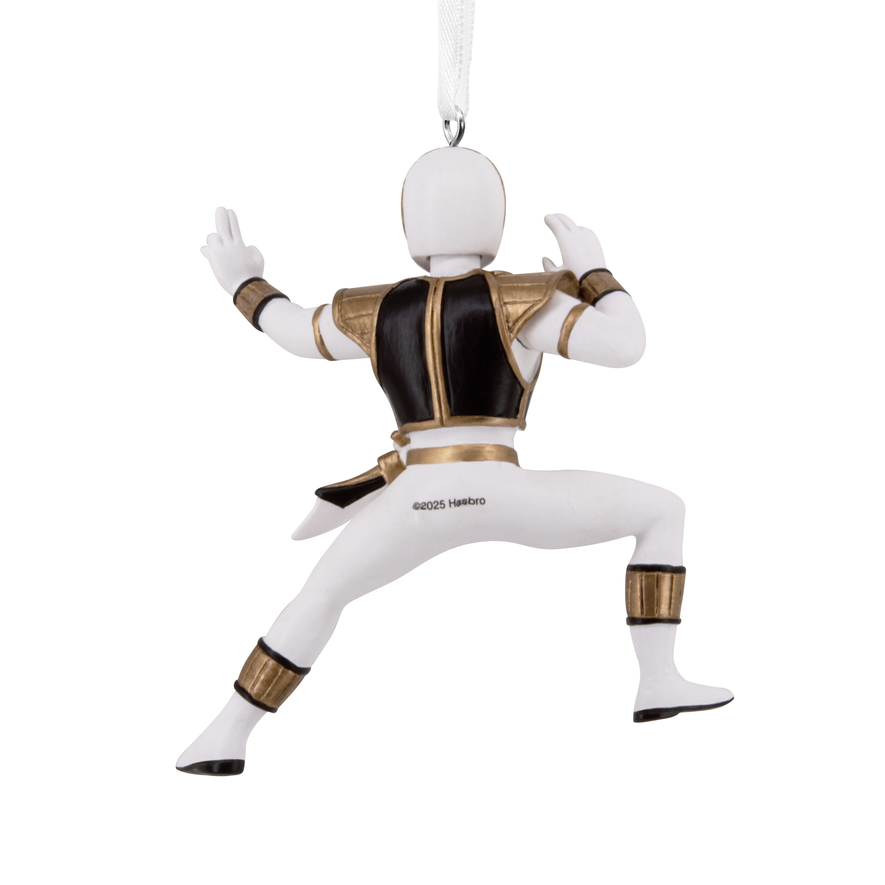 Hallmark Christmas Ornament (Hasbro Power Rangers White Ranger), 1 Count