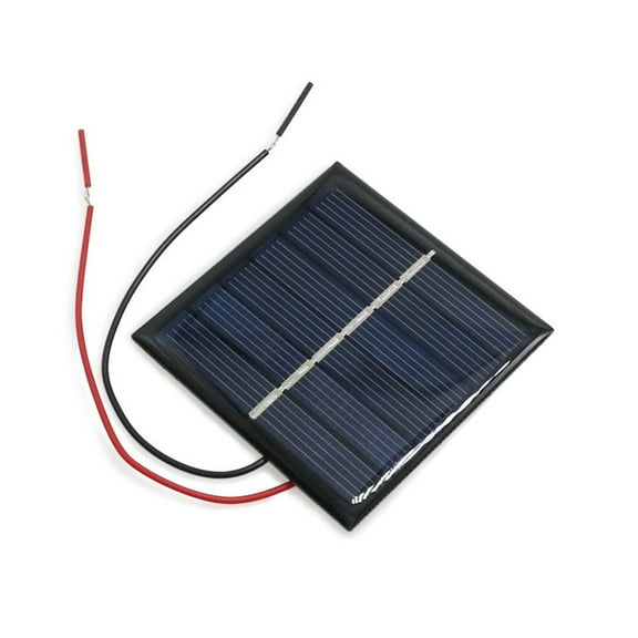 Lylong Mini Solar Panel 0.4W 60*60mm Solar panels with Wires Electronic components