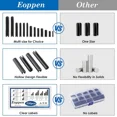 thumbnail image 4 of 230Pcs SAE Roll Pin Assortment Set Slotted Spring Pins Split Expansion Steel, 4 of 5