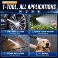 thumbnail image 6 of High Pressure Washer – Powerful High-Pressure Water Gun for Car Cleaning with Booster Nozzle & Heavy Duty Hose, Versatile Hose Nozzle for Car Wash, Garden, 6 of 8