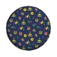 thumbnail image 3 of Rv Spare Tire Cover 17 inch - Mardi Gras Carnival Tire Covers for Trailers, Adjustable Camper Spare Tire Cover, 3 of 7
