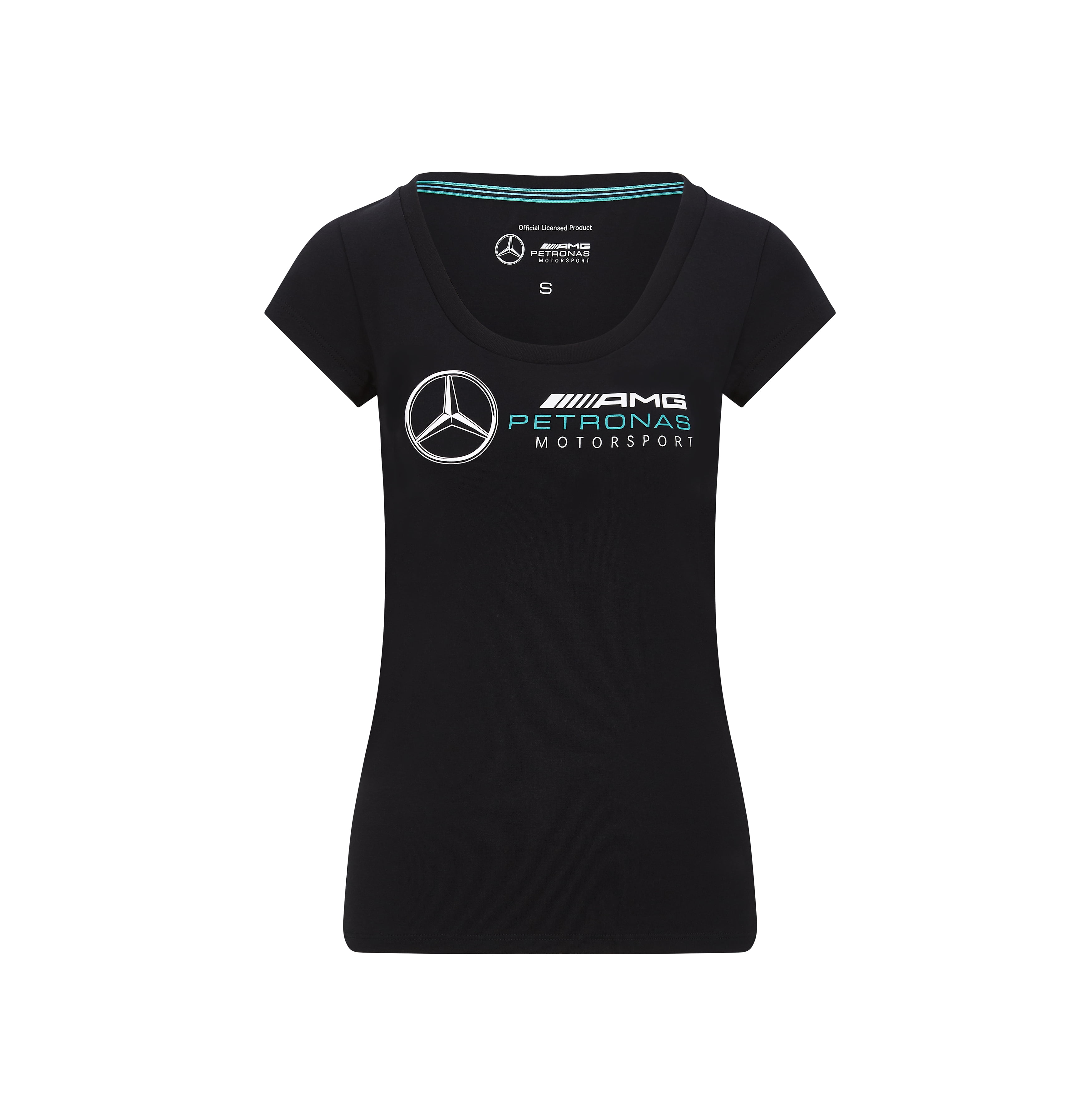 Mercedes Benz AMG Petronas F1 2020 Kids Team T-Shirt Black/White