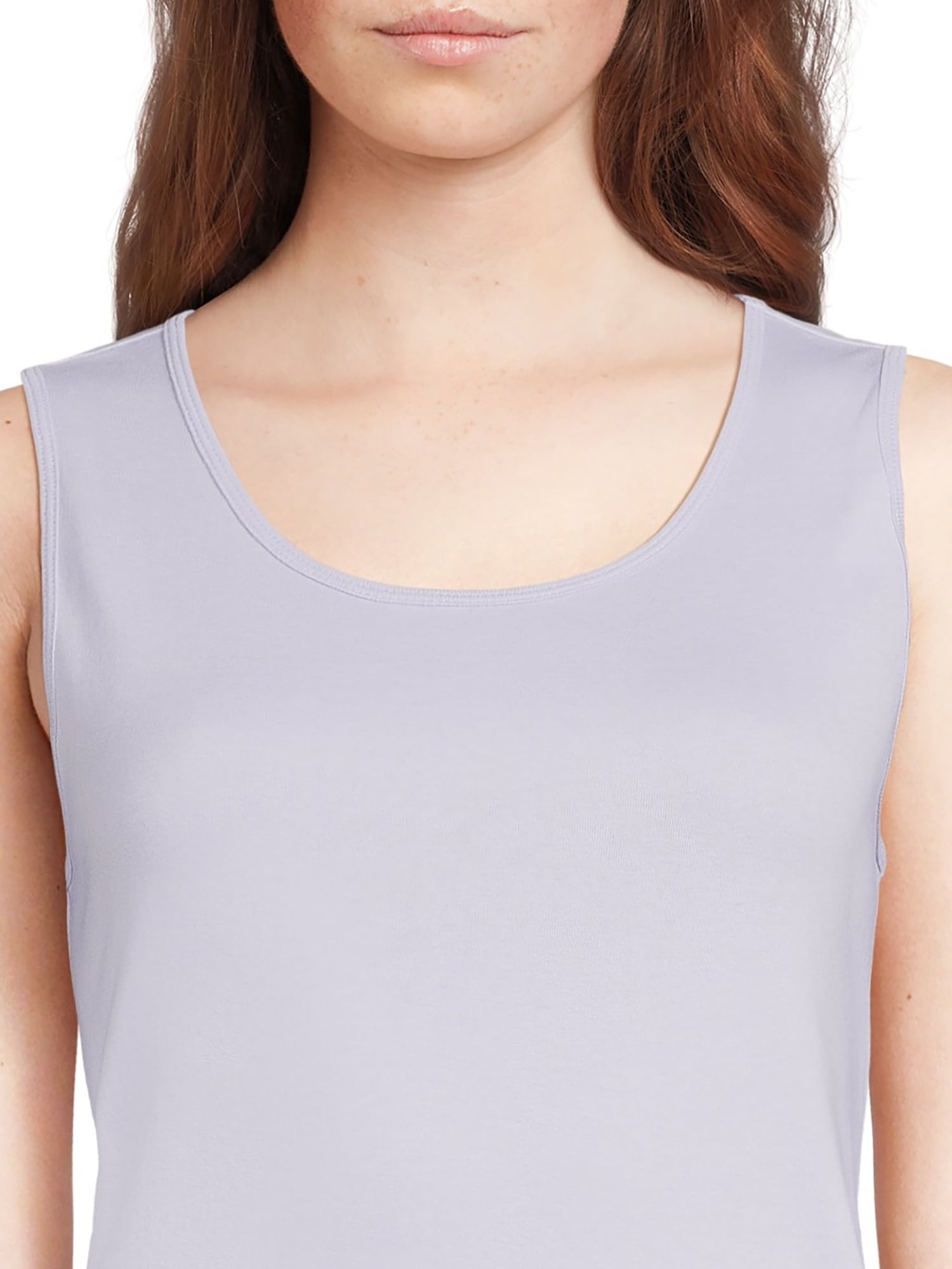 RealSize Women's Rib Muscle Tank Top, Sizes XS-3XL